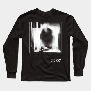 Burial / Minimalist Graphic Fan Artwork Design Long Sleeve T-Shirt